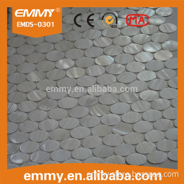 crazy pattern pure white mother of pearl mosaic tile wall panel